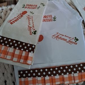 Apron And Matching Dish Towel